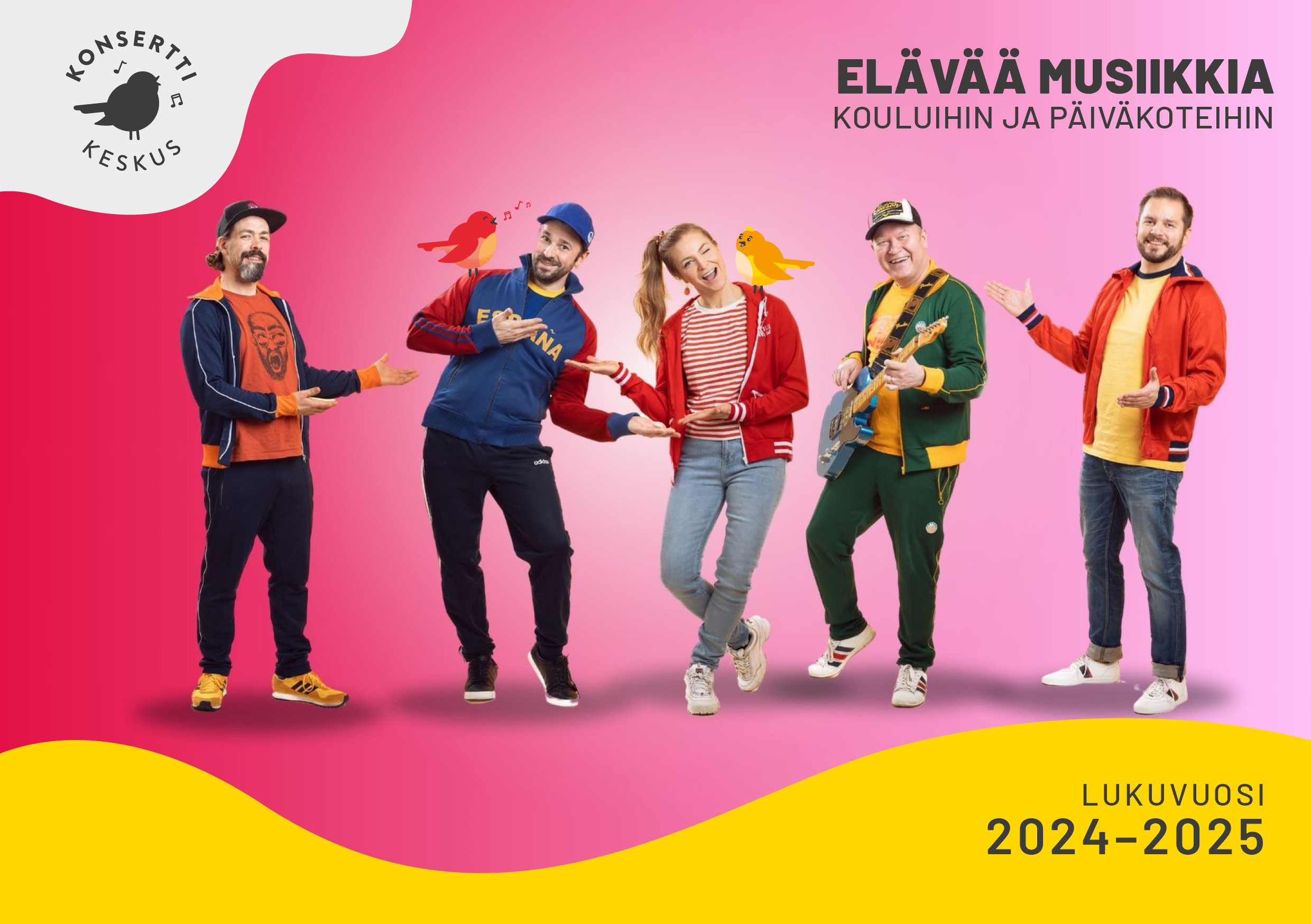 Konserttikeskuksen kausiesite 2022-2023